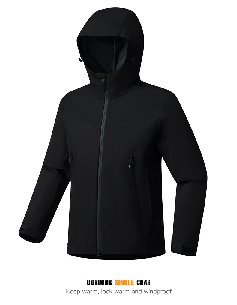 Unisex Waterproof Windbreaker Hiking Jacket