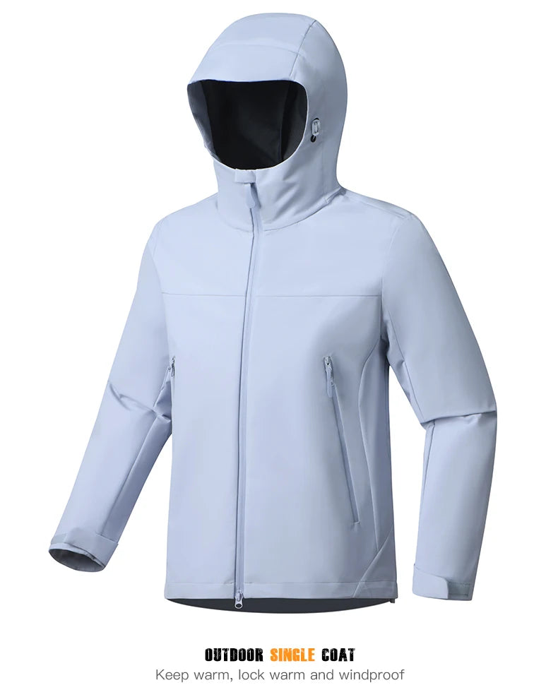 Unisex Waterproof Windbreaker Hiking Jacket