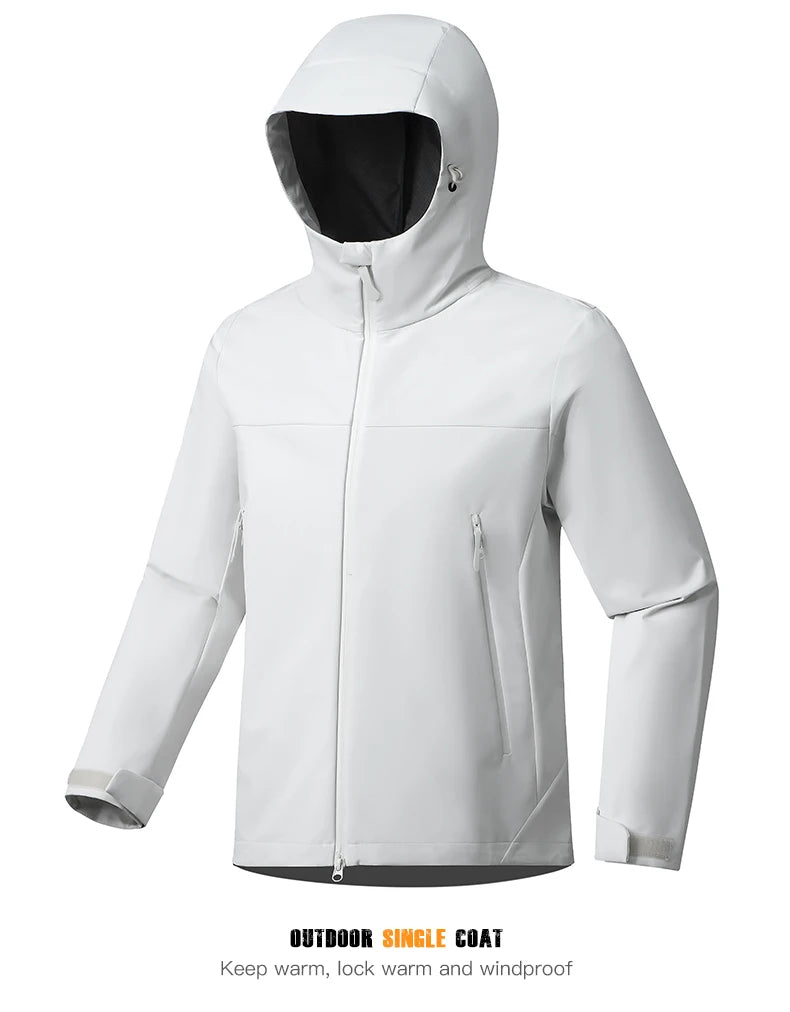 Unisex Waterproof Windbreaker Hiking Jacket