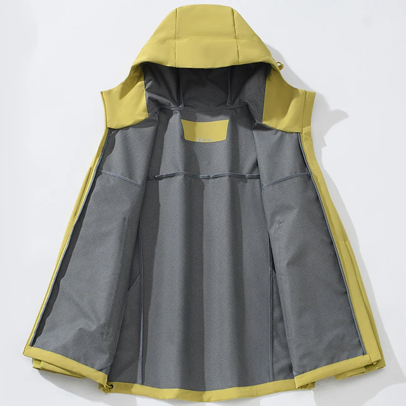 Unisex Waterproof Windbreaker Hiking Jacket